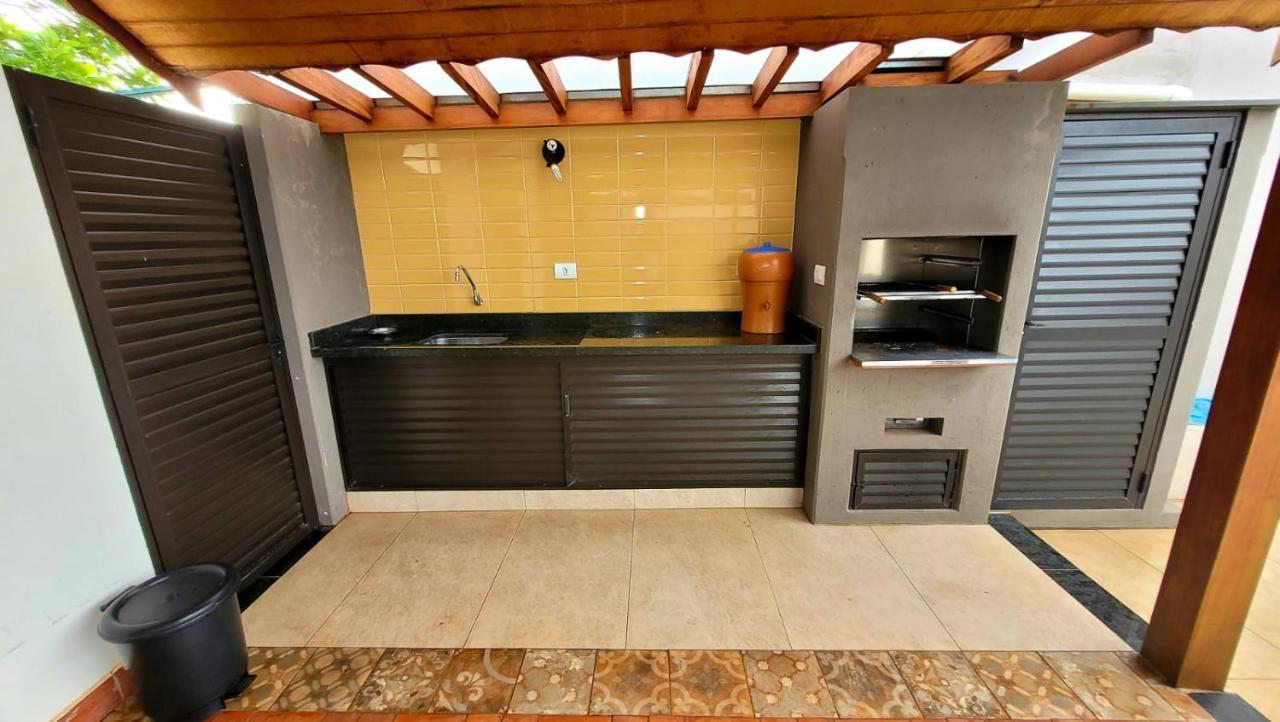 Casa Em Brotas Com Piscina E Churrasqueira Zewnętrze zdjęcie